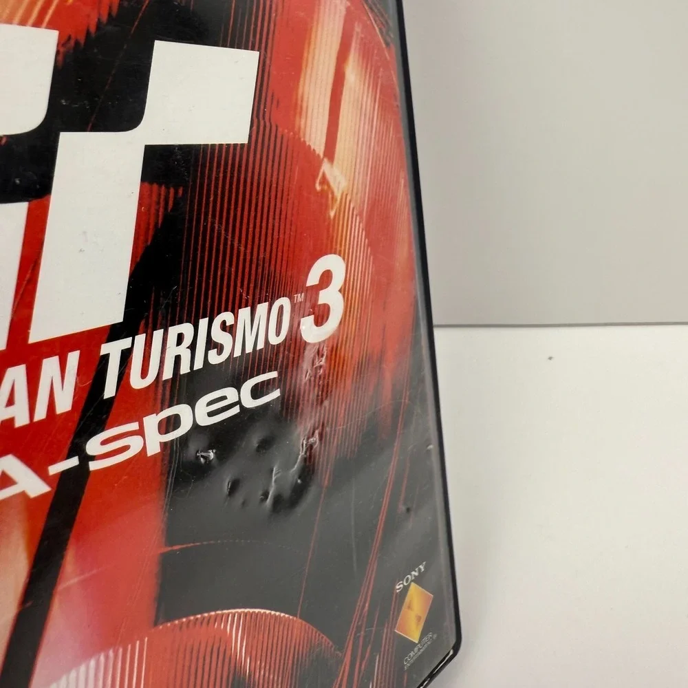 Gran Turismo 3: A-Spec Complete With Manual PS2 (Play Station 2)‎ Black Label